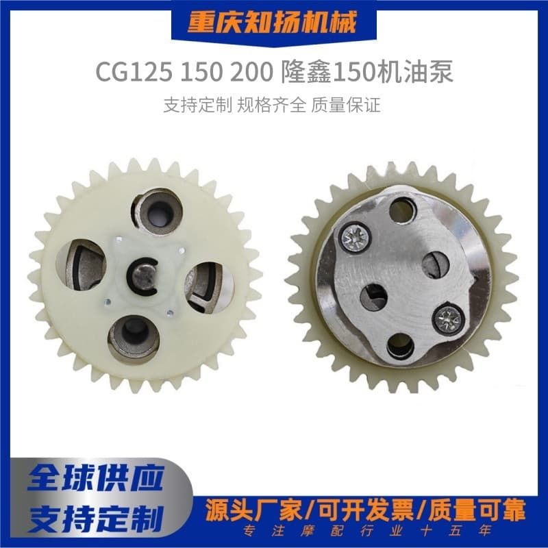 Compatible with CG125/150/200/Loncin 150 Oil Pump Assembly Motorcycle Engine Parts Factory Cross-Border