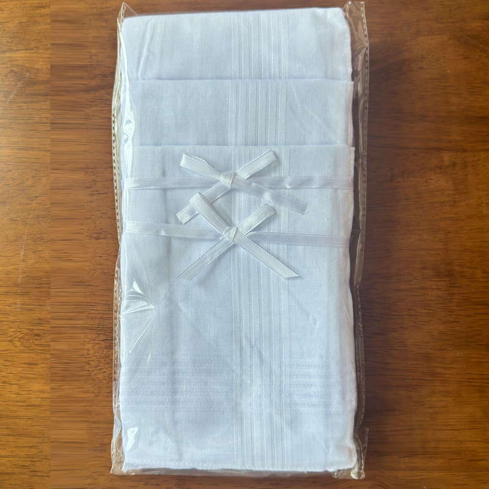 40cm Amazon White Handkerchief Pure White Cotton Children's Graffiti Handkerchief DIY Handkerchief Printed LOGO