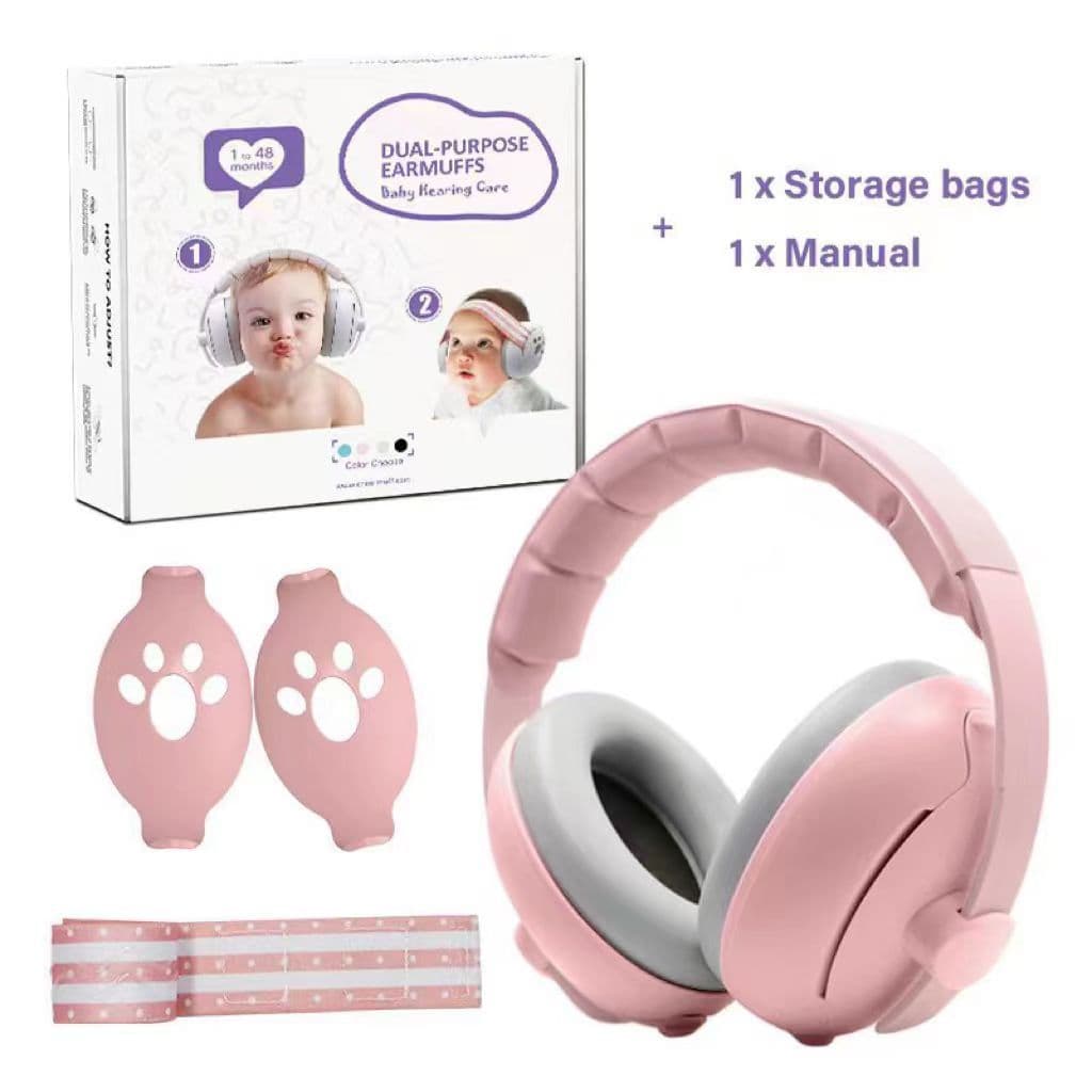 New Design Dual-Use Protective Ear Muffs for Kids Sleep Ear Muffs Professional Noise-Reducing Soundproof Ear Muffs In Stock