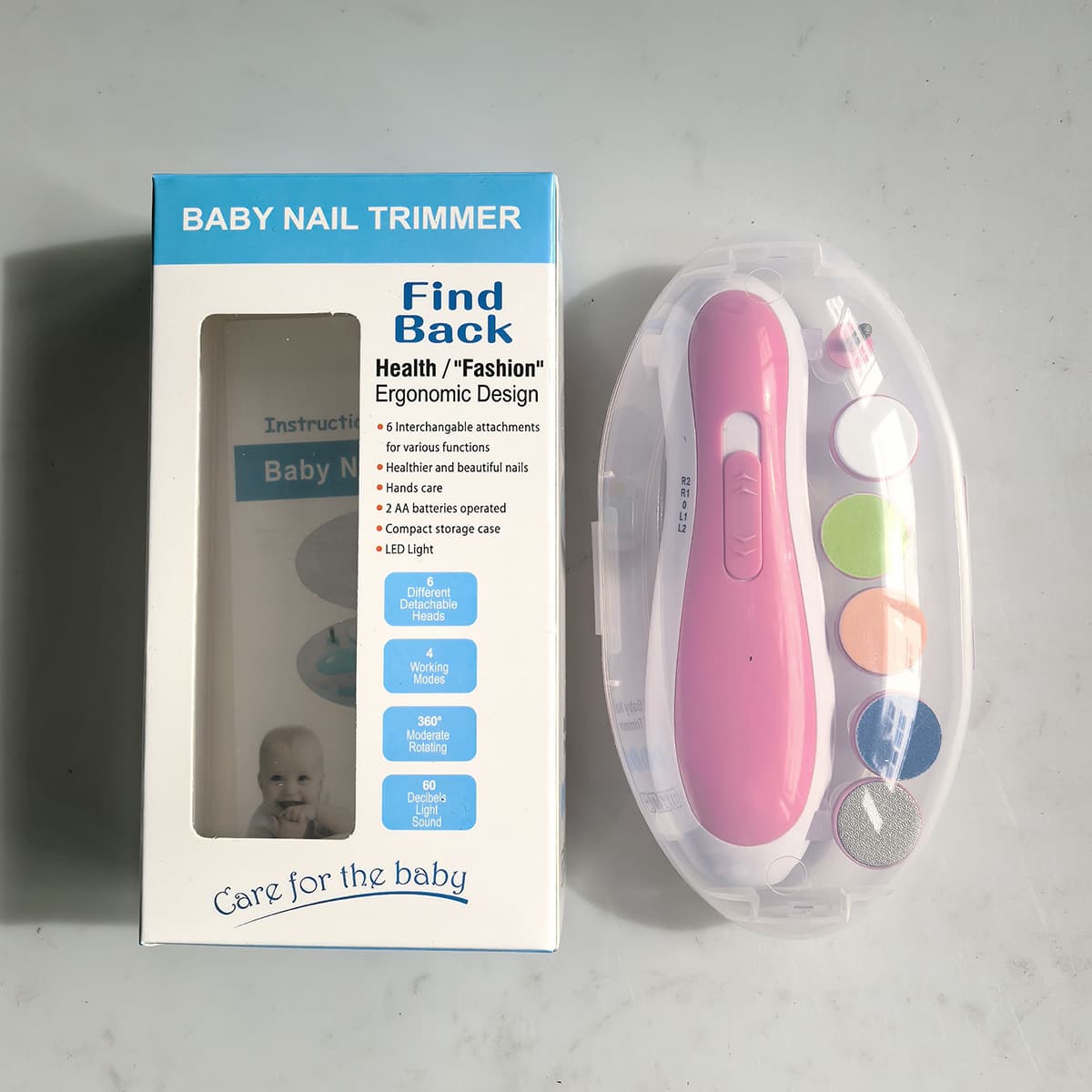 Baby Nail Grinder Newborn Nail Grinder Silent Electric Grinder New Children's Nail Clipper Polishing Tool