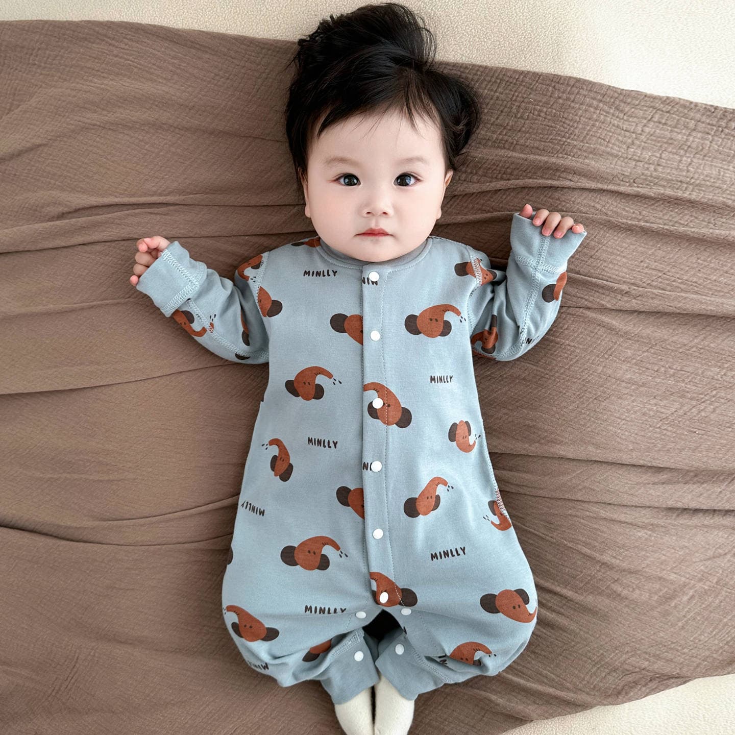 Baby Clothes, Autumn Pure Cotton Base Layer, Winter Newborn Onesies, Baby Rompers, Pajamas, Autumn Clothing