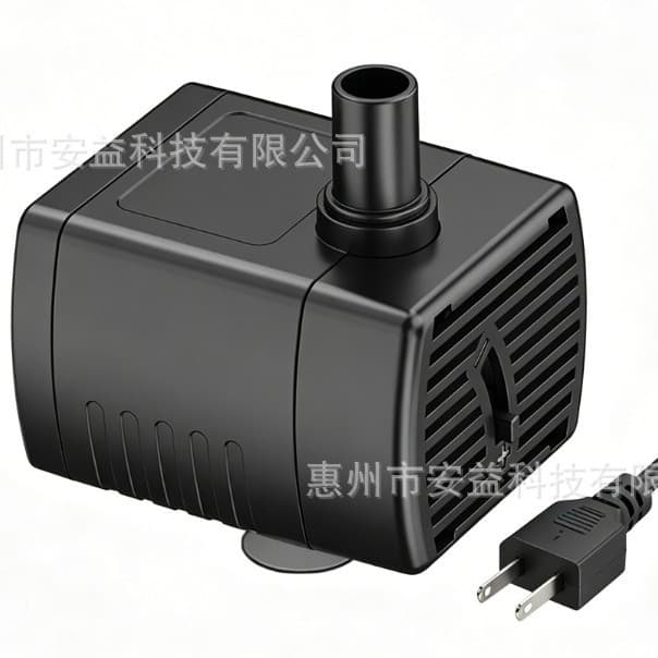 Custom EU/US/UK Plug Circulating Water Pump Filter Fountain Water Change Humidifier Multi-function Mini Submersible Pump