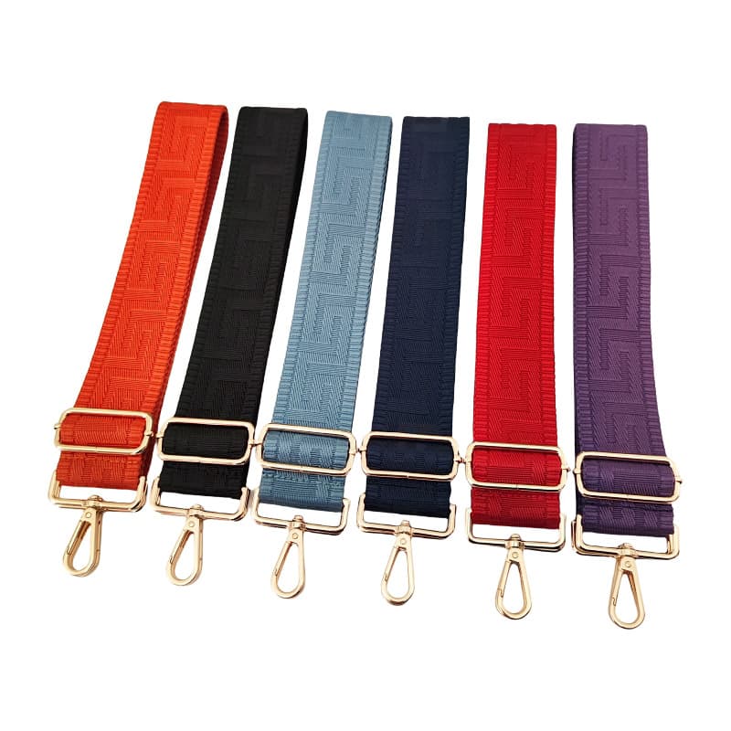New women's bag accessories solid color strap adjustable replacement long strap single shoulder crossbody wide shoulder strap bag strap cross-border