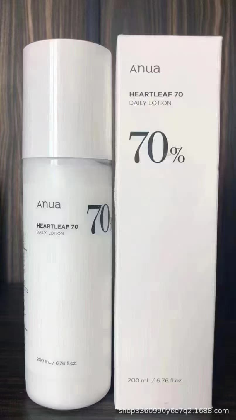 Anua Peach 70% Niacinamide Serum Essence Toner 30ml, Houttuynia Cordata Quercetin Facial Cleanser