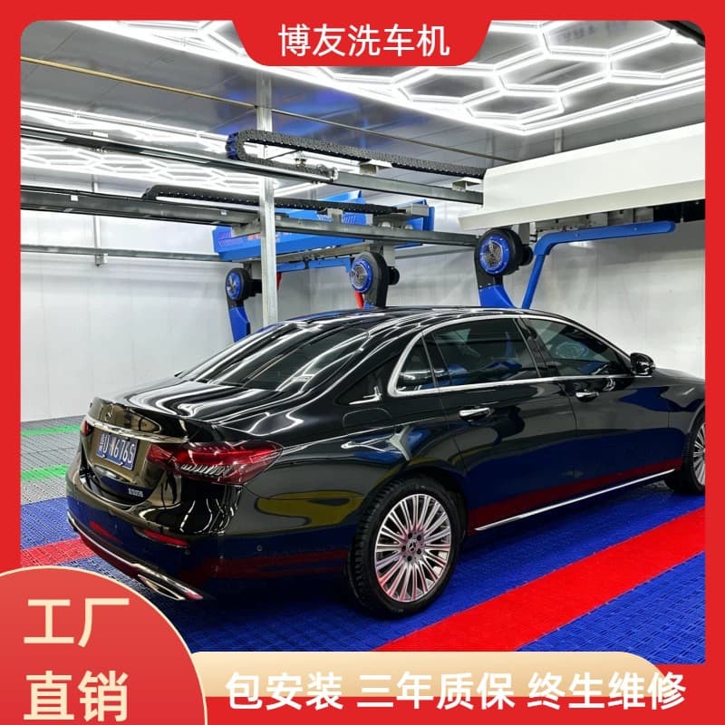 24-Hour Fully Automatic Touchless Car Wash Machine, Smart Car Wash No Manual Labor Required