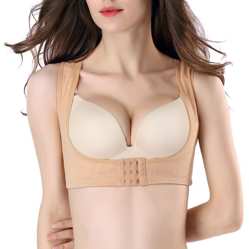 Front Hook Adjustable Corrective Bra, Enhances Cleavage, Gathers Side Fat, Lifts and Prevents Sagging, Corrects Hunchback, Shaping Garment