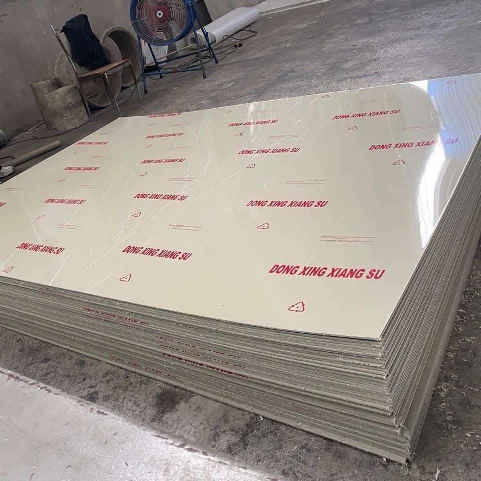 Jiangxi Shangrao Good Sealing High Temperature Acid Alkali Resistant Corrosion Resistant Plastic Sheet PP Anti-Slip Sheet Customizable