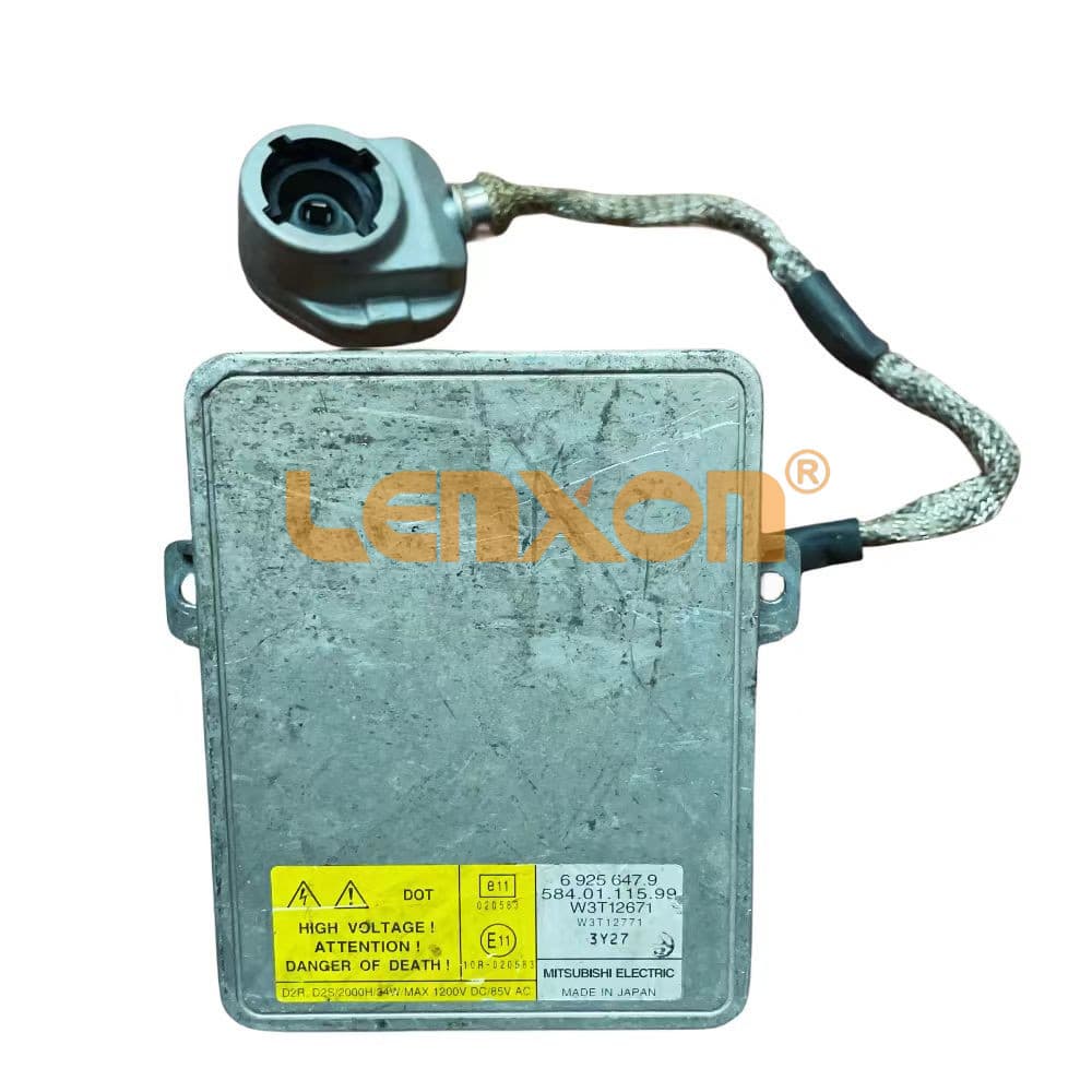 Disassembled E46 Headlight Ballast W3T12671 69256479 W3T12771 63126925647