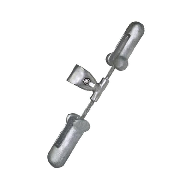 Power fittings vibration damper optical cable fittings pre-twisted riveted vibration damper optical cable vibration damper power conductor