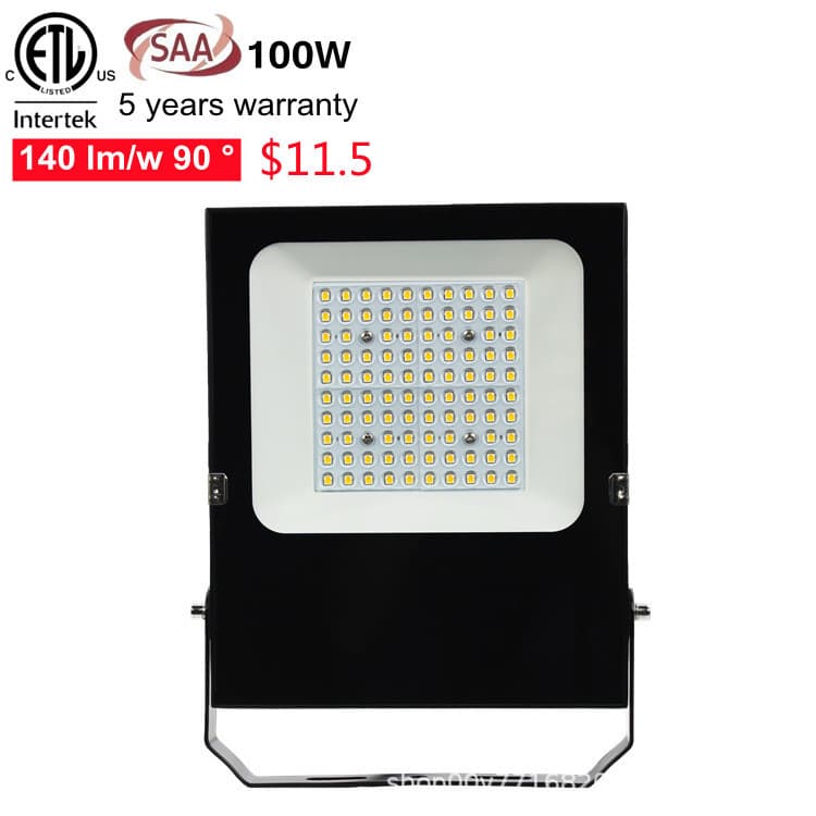 A LED Floodlight EMC Outdoor Tunnel Work Light Yard Bridge Road Court ETL CE SAA