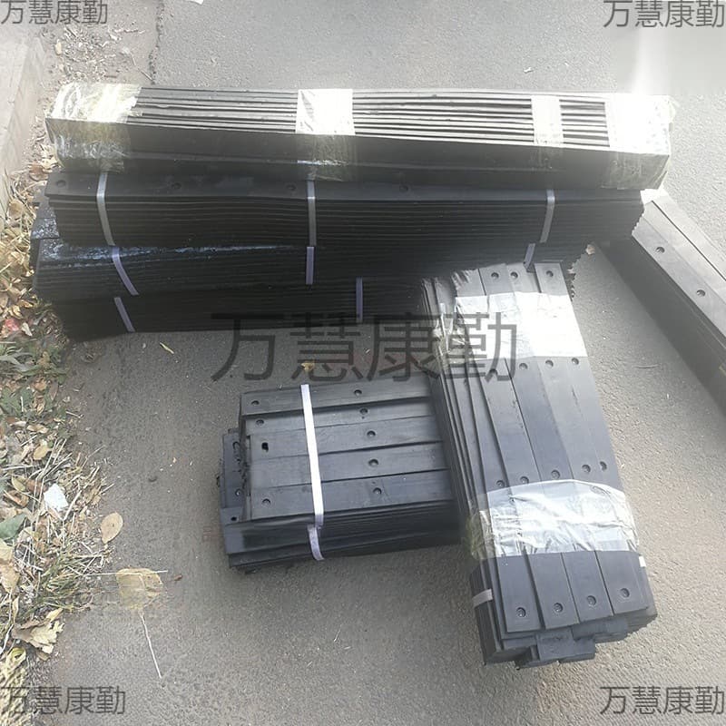 Glass shelf pad leather strip Rubber strip Glass storage glass transportation glass storage rubber pad leather