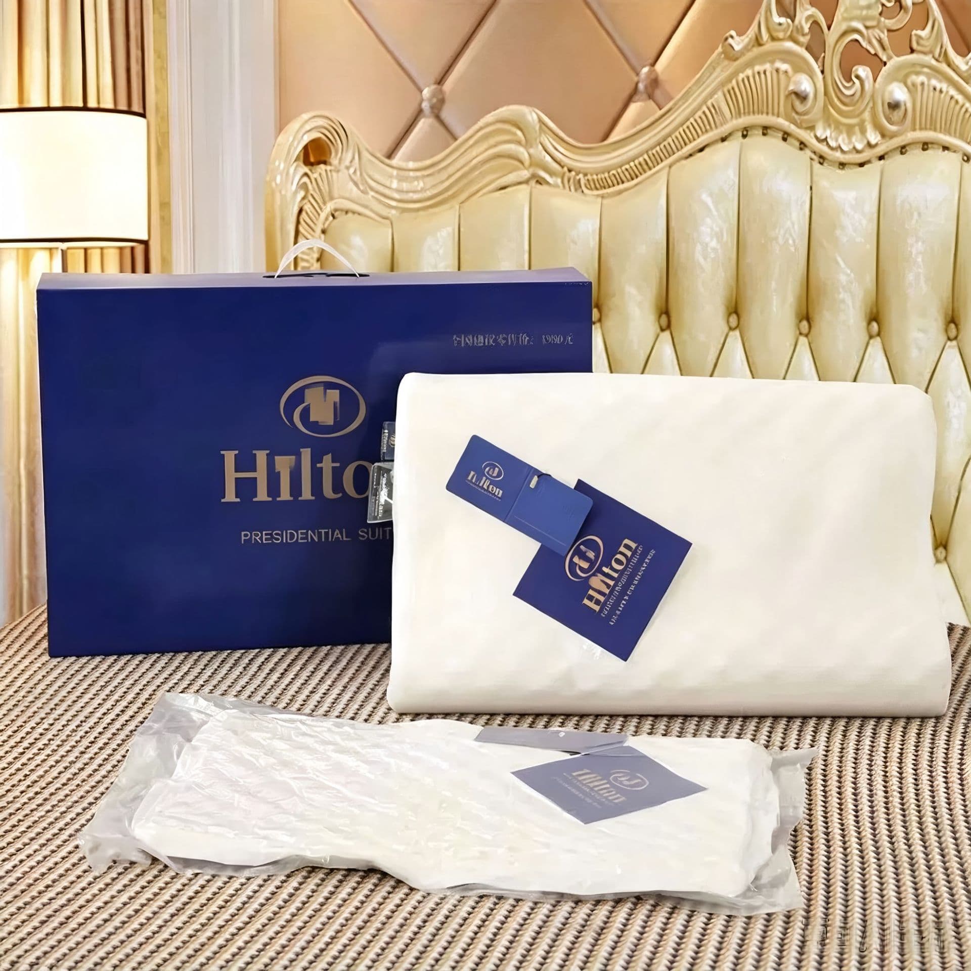 [Manufacturer wholesale] Hill's latex rubber pillow gift pillow natural latex pillow core neck protection breathable pillow on behalf of