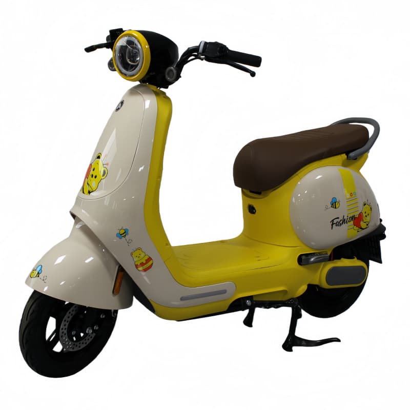 Export Cross-border Electric Motorcycle Two-person Electric Scooter Two-wheel Foreign Trade Model Commuter for Work and School
