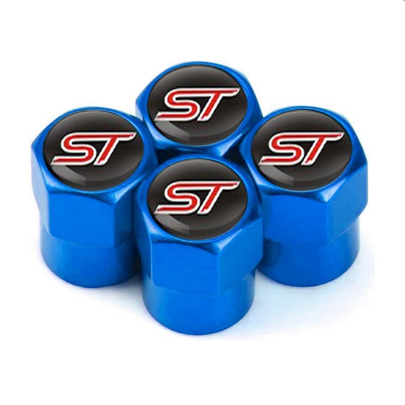 ST Valve Caps for Car Tire Decorative Caps Metal Custom Valve Stem Caps Dust Caps