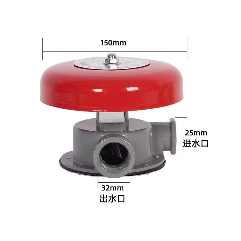 Factory direct sales alarm valve accessories drip valve reset valve filter hydraulic alarm copper accessories