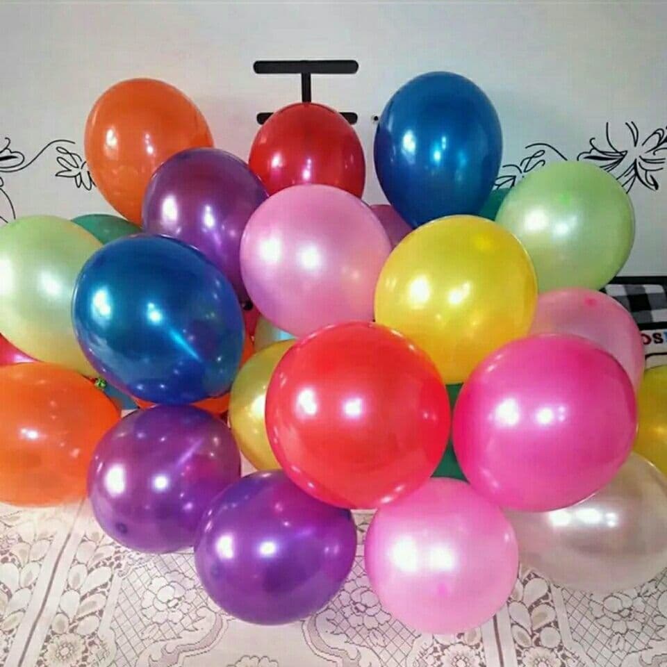 Approximately 1000 balloons in a large pack, decoration supplies for wedding rooms, bars, shops, and opening events, free shipping
