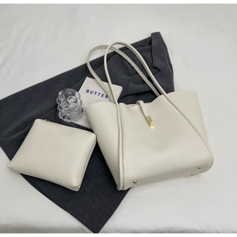 Vintage Large Tote Bag for Women 2025 New Spring Trendy High-Capacity Versatile Shoulder Bag