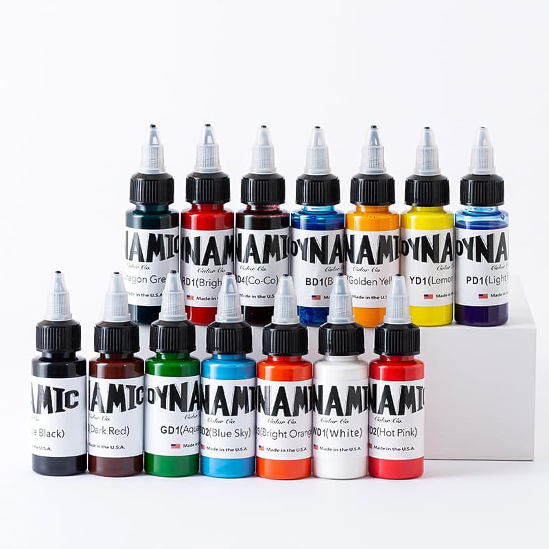 Cross-border Tattoo Ink Practice New Diane 30ml 14 Colors Domestic Diane Tattoo Ink Lip