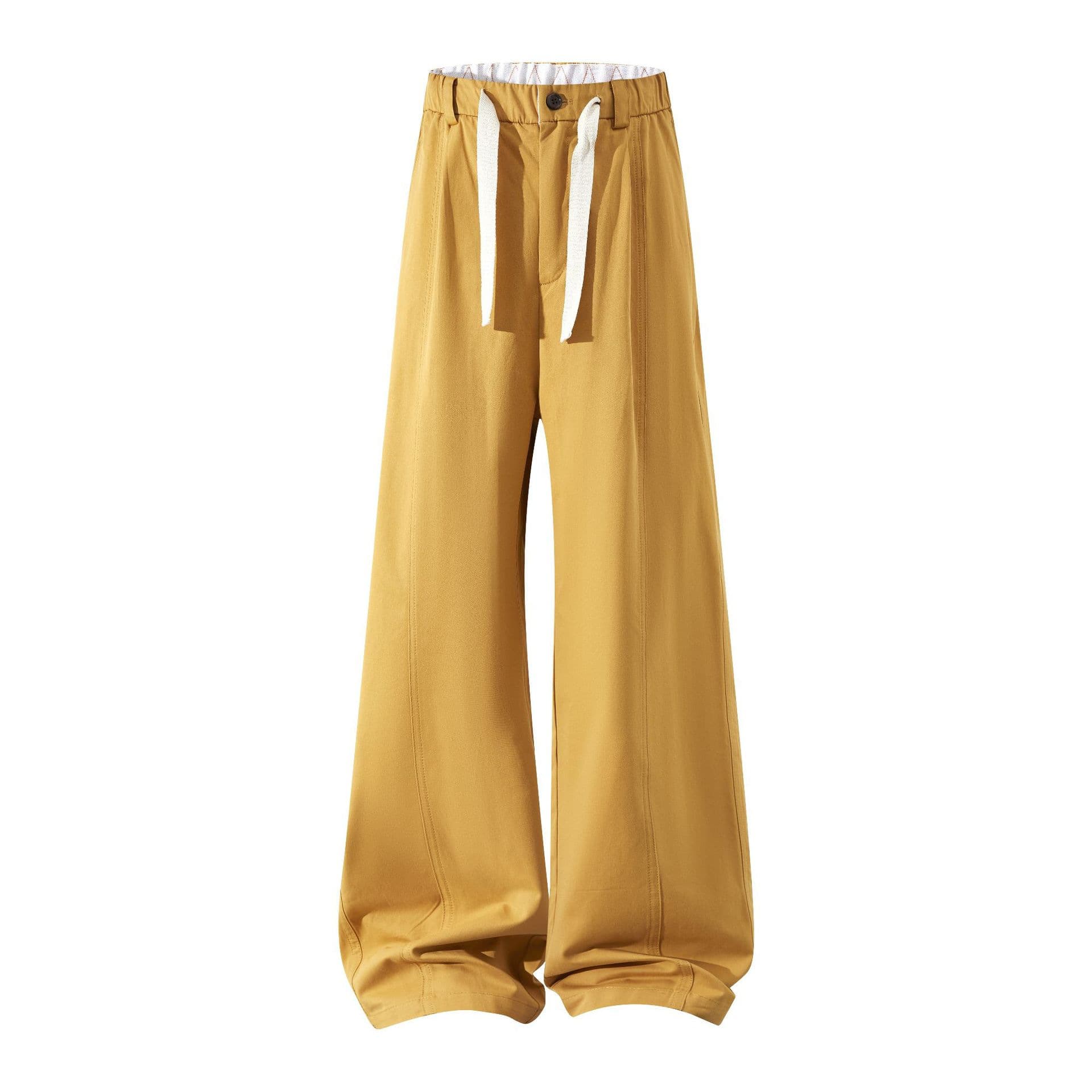Korean Style New Fashion Straight-Leg Pants for Women, Casual High-Waist Sweatpants, Spring Autumn Winter Trousers, Loose Wide-Leg Athletic Pants