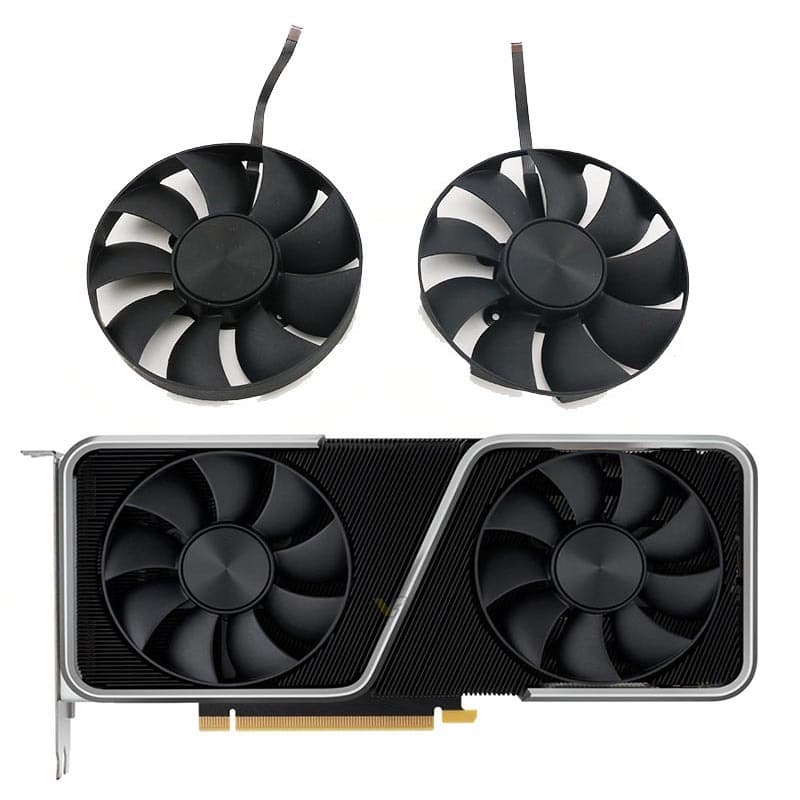 Suitable for public version RTX 3060/3060ti/3070/3070ti graphics card cooling fan DAPC0815B