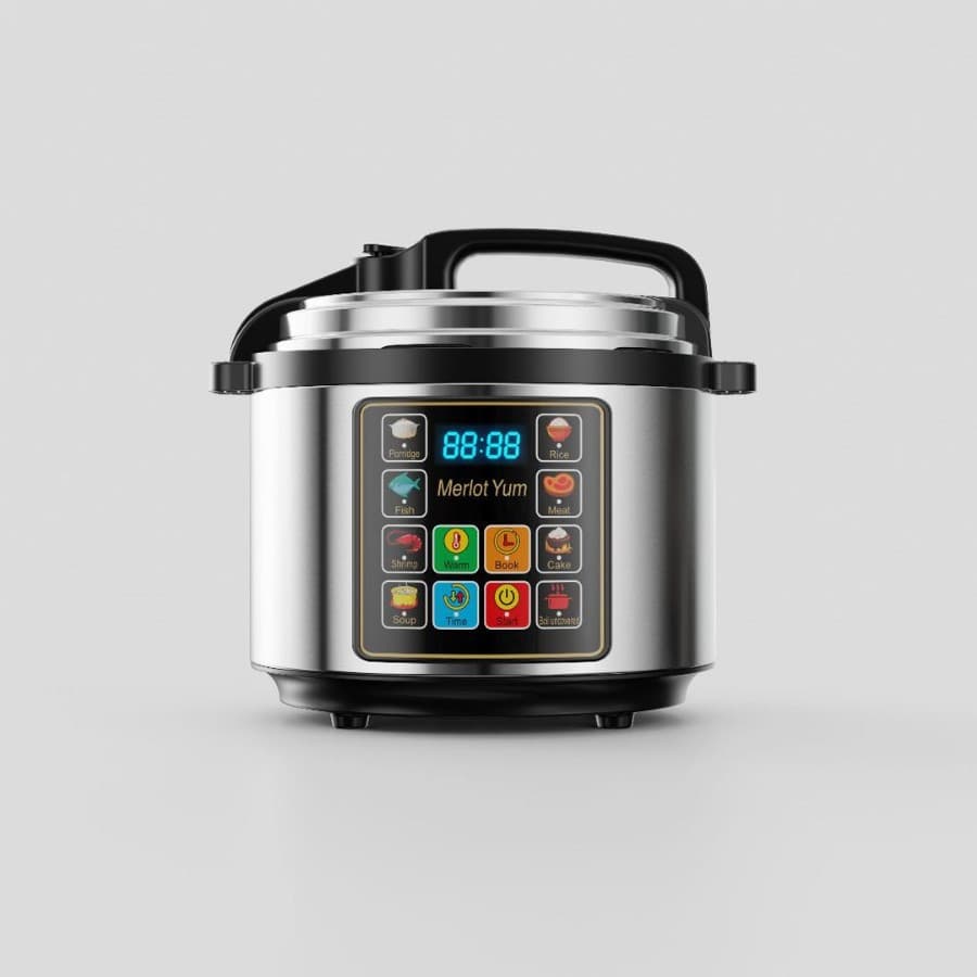 Cross-border electric pressure cooker household smart 5L large capacity pressure cooker rice cooker appointment touch screen pressure cooker wholesale