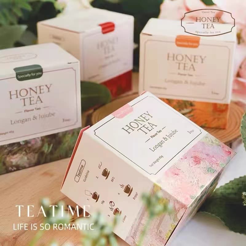 Souvenir HONEY tea TEA wedding bridesmaid gift small gift wedding return gift box flower tea health tea