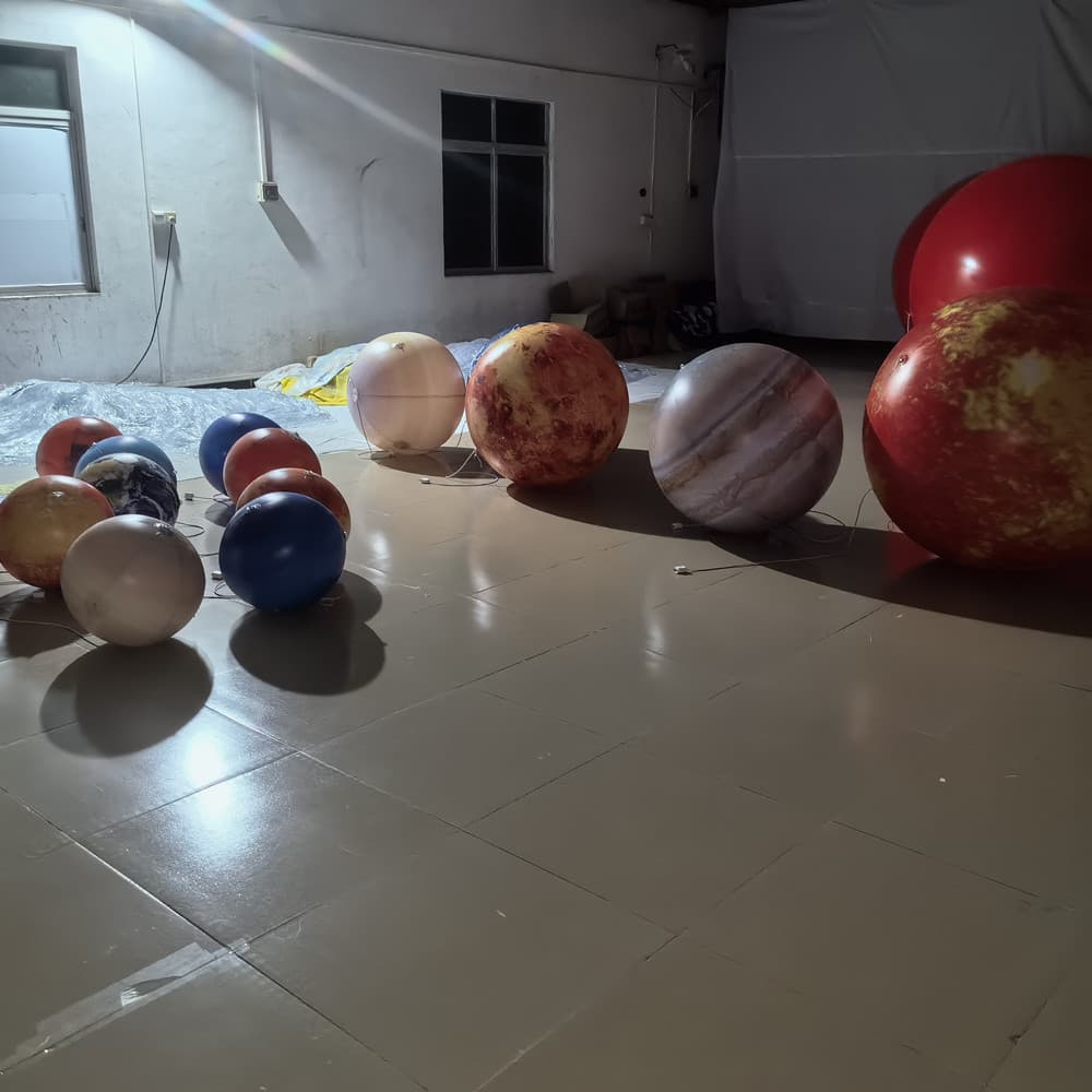 Large inflatable moon lamp waterproof PVC inflatable moon inflatable model event celebration internet celebrity check-in inflatable moon