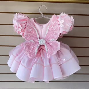 Summer Children's Formal Dress for Birthday Parties, Kids Model Runway, Piano Performance Stage Show, Tutu Dress European and American Style