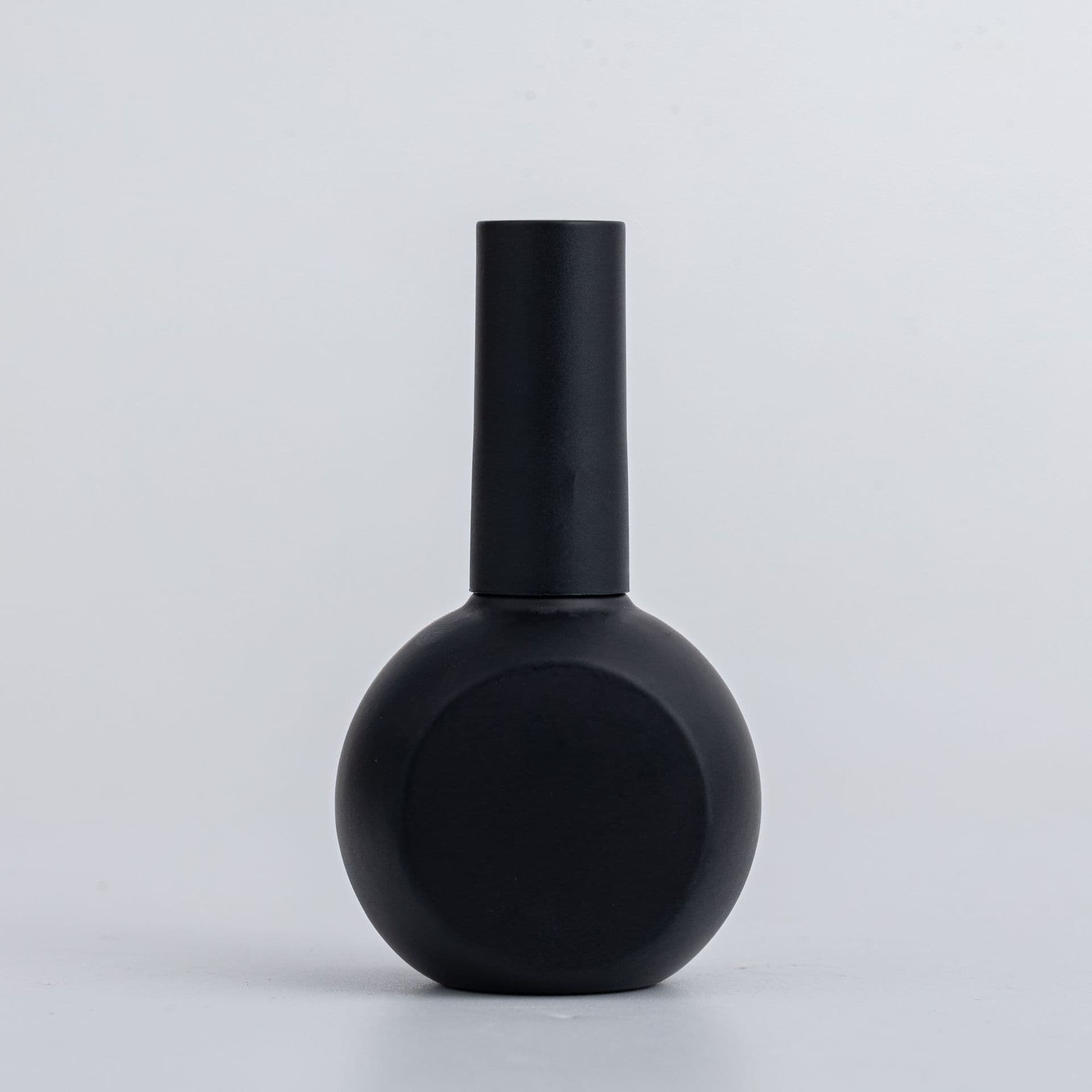 Factory Stock Black White Gel Polish Empty Bottles Refillable Bottles 15ML 11ML Multiple Capacities Nail Polish Glass Bottles