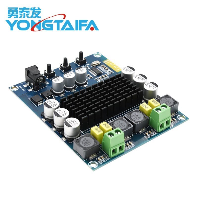 Xh-M548 Bluetooth Dual Channel 120W Digital Power Amplifier Board Tpa3116D2 Bluetooth Digital Audio Amplifier Board