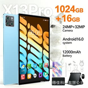 Europe Hot-Selling 10.1-Inch Smart Tablet PC 2-in-1 Dual SIM Dual Standby WiFi Bluetooth Factory Stock