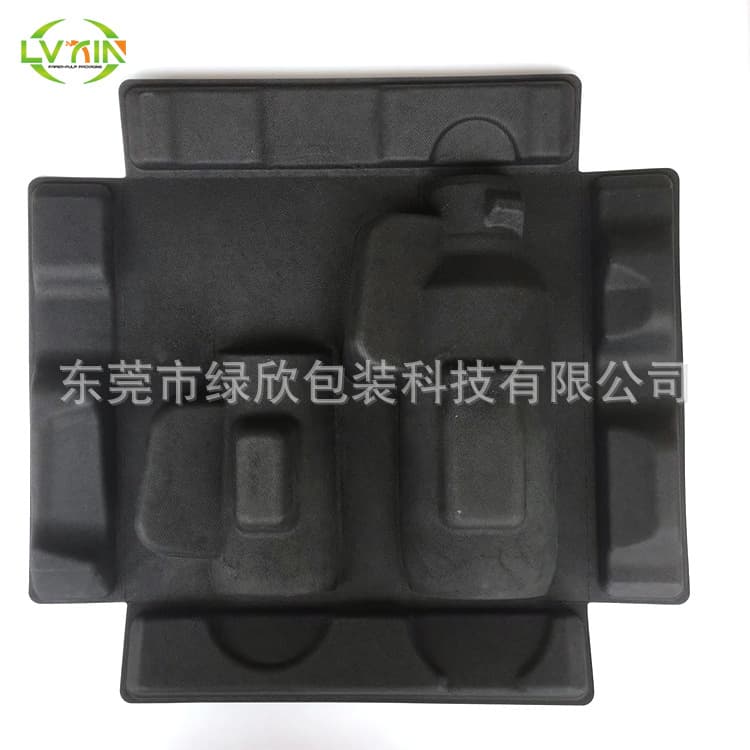 Eco-friendly pulp, pulp molding product inner liner protective paper trays, damage and shock-proof paper-plastic trays