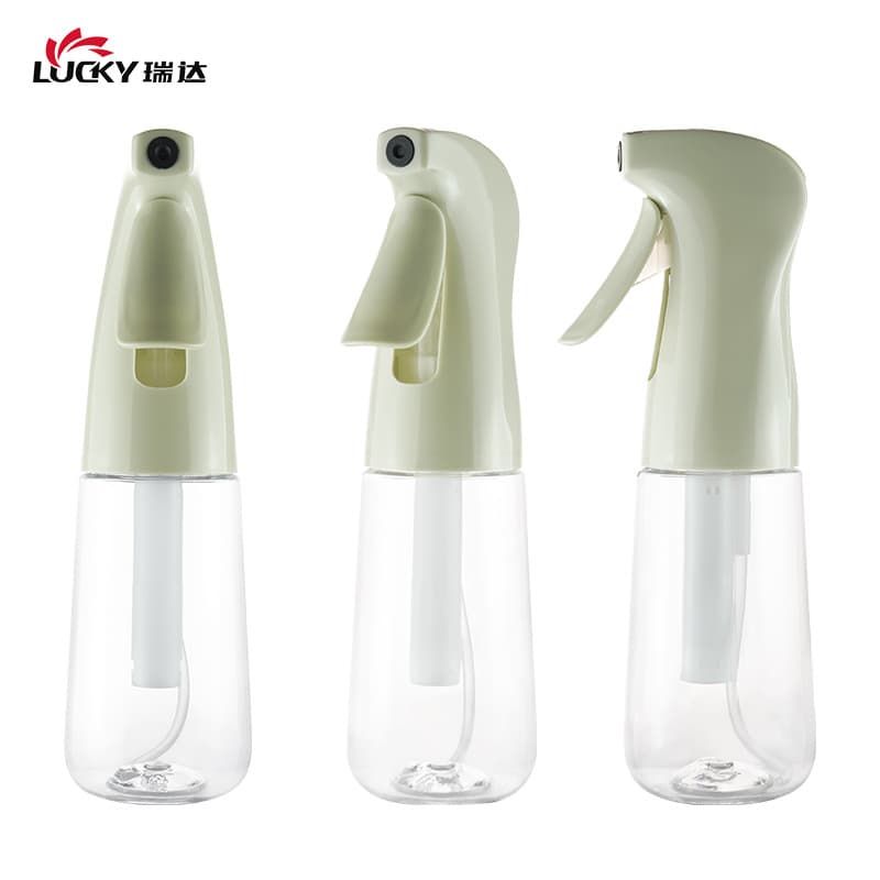 New 160ml 200ml Green High-Pressure Continuous Spray Bottle Fine Mist Hairdressing Alcohol Spray Bottle Beauty Hydrating Spray Bottle
