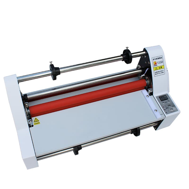 V350 Hot Laminating Machine Laminator A3 Laminating Machine Electronic Temperature Control Laminator Cold Laminating Machine Hot Laminating Machine V480