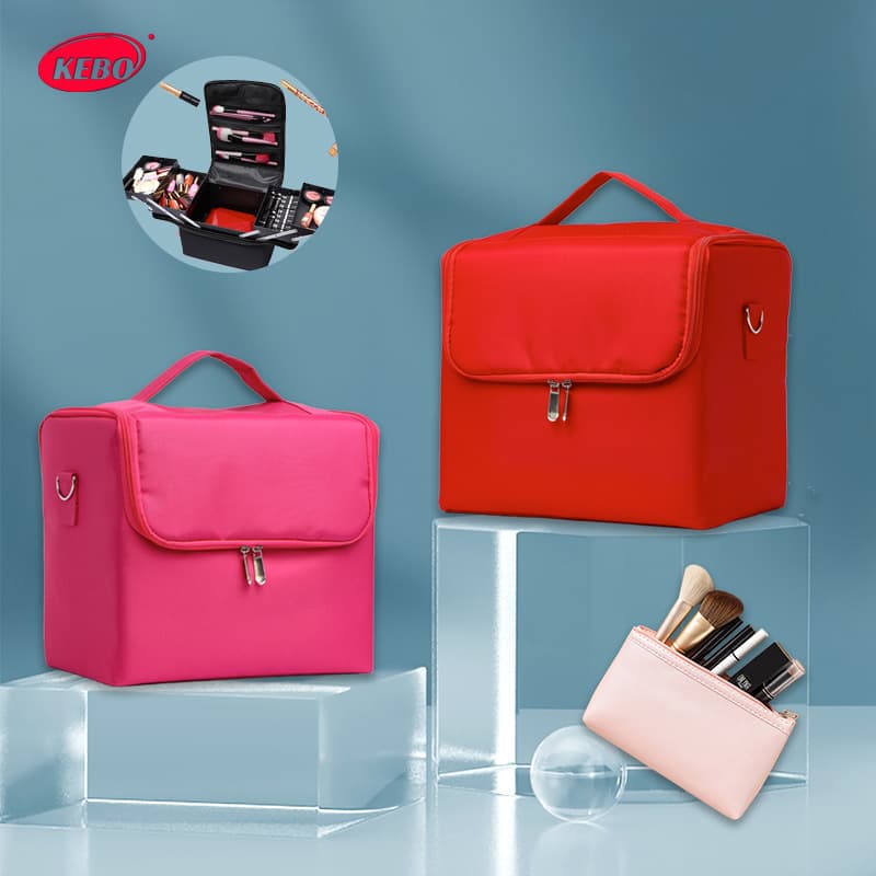 Portable Makeup Bag Embroidery Tool Kit Professional Cosmetic Storage Half Permanent Tool Bag Handheld Beauty Essentials