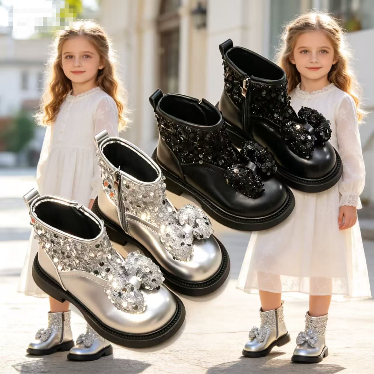 Girls Leather Boots 2026 New Fall Winter Short Boots for Older Kids Comfortable and Exquisite Casual Shoes Children Fashion Leather Boots