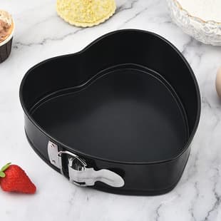 Heart Shaped Cake Mold Mousse Ring Lock Plate Cake Pan Home Baking Cake Mold Kitchen Oven Baking Pan Wholesale
