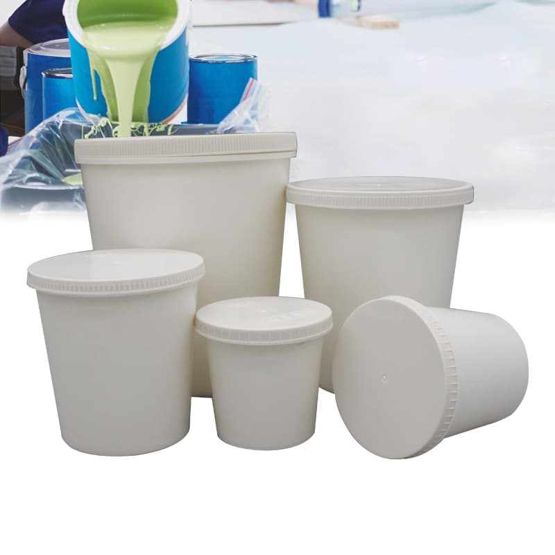 Plastic Paint Mixing Cups with Lids