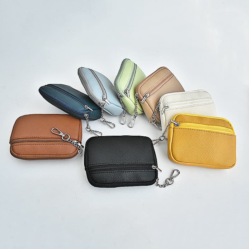 Ladies Multi-Functional Mini Coin Purse Sanitary Napkin Storage Pouch Lipstick Key Holder Hard Coin Wallet Fresh Sweet Style