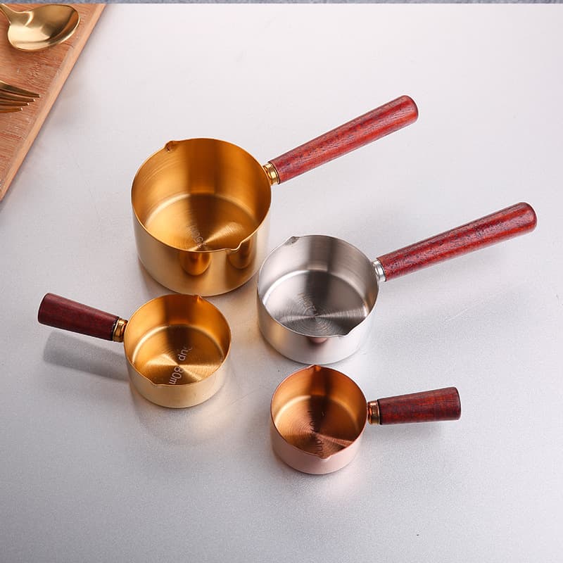 Stainless Steel Multi-function Sauce Cup Rice Scoop Tomato Salad Dipping Cup Coffee American Latte Coffee Measuring Cup