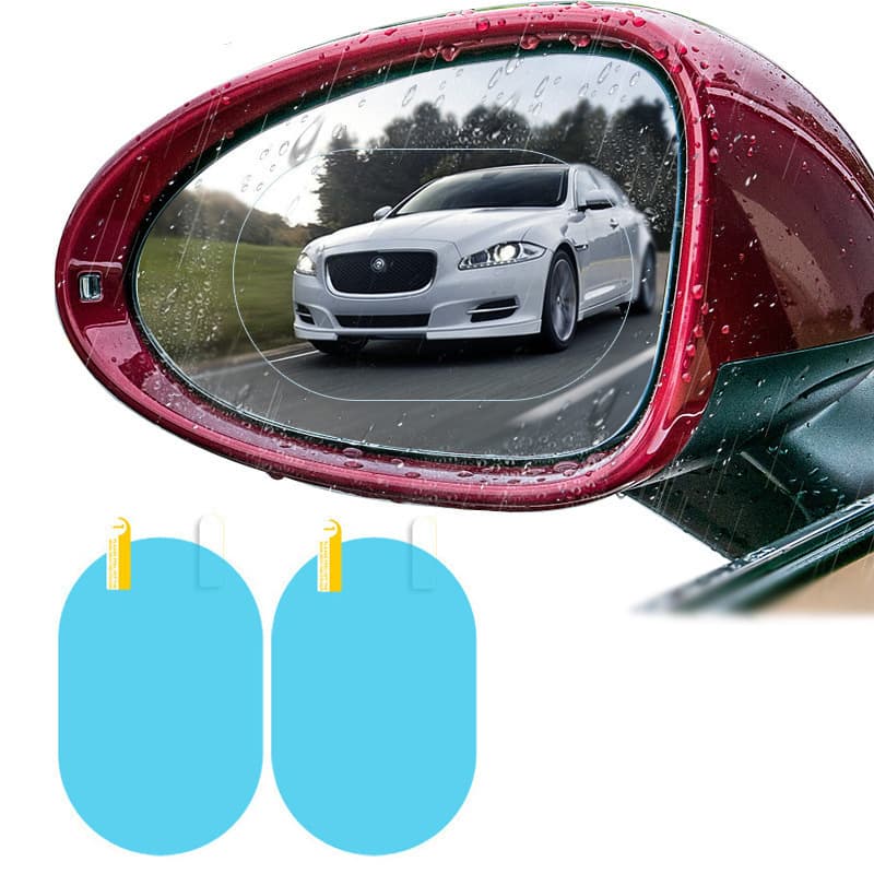 Rearview mirror rain guard, car and truck side window waterproof and rain film, reflective reversing mirror anti-fog nano waterproof sticker
