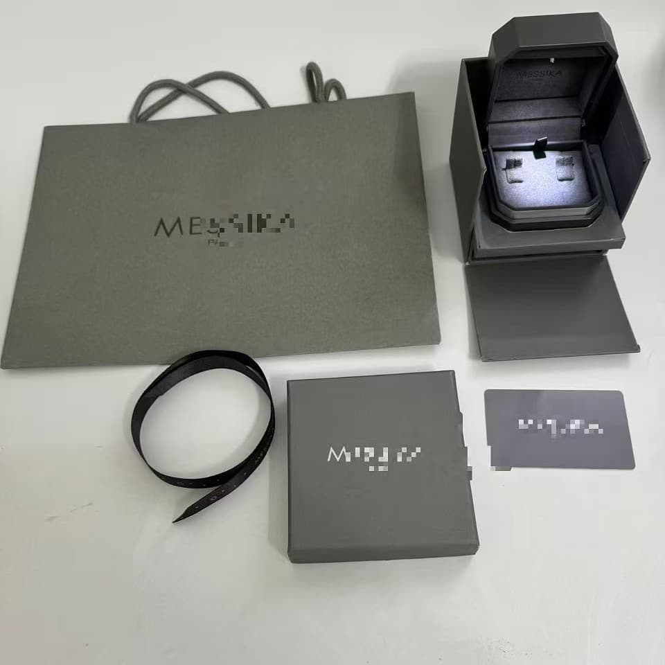 MESSIKA jewelry storage box Messi gift box packaging box wedding ring bracelet necklace earrings storage items