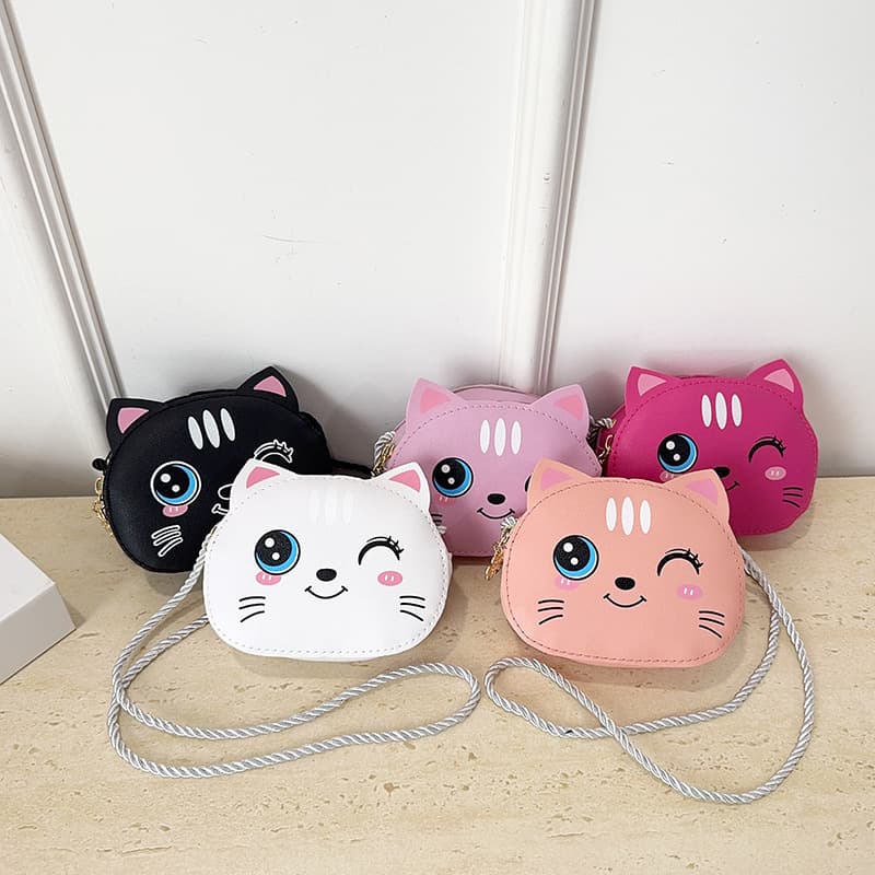 2022 New Style Children's Princess Bag, Girl Baby Fashion Shoulder Crossbody Bag, Cartoon Coin Purse, Stylish Small Bag