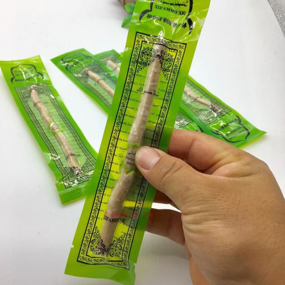 Miswak Chewing Stick Traditional Teeth Cleaning Miswak In Stock Cross-Border Wholesale