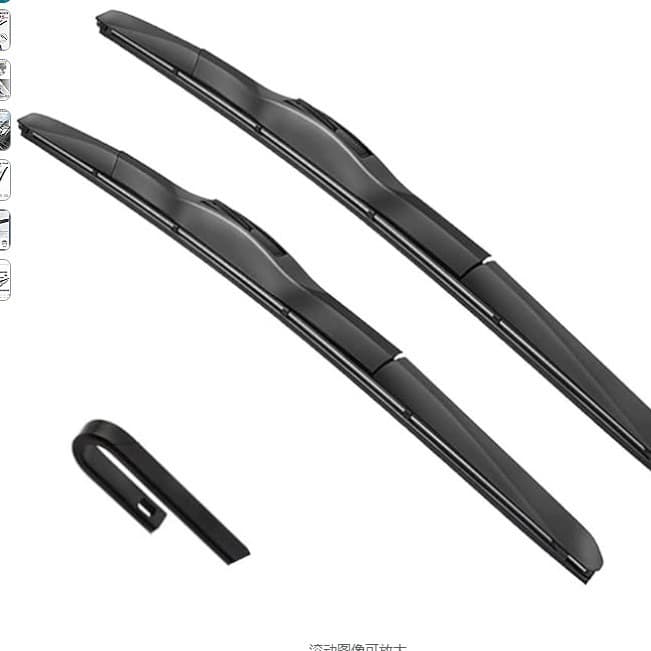 For Honda Accord 7 CL EURO R CL7 2003-2008 Wiper Blades 26 inch + 19 inch 7th Gen Accord