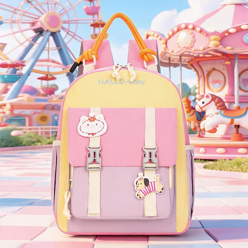 2026 New Kindergarten Backpack for Boys and Girls, Outdoor Small Backpack, Kids Bag, Fashion Casual Cartoon Double-Shoulder Backpack