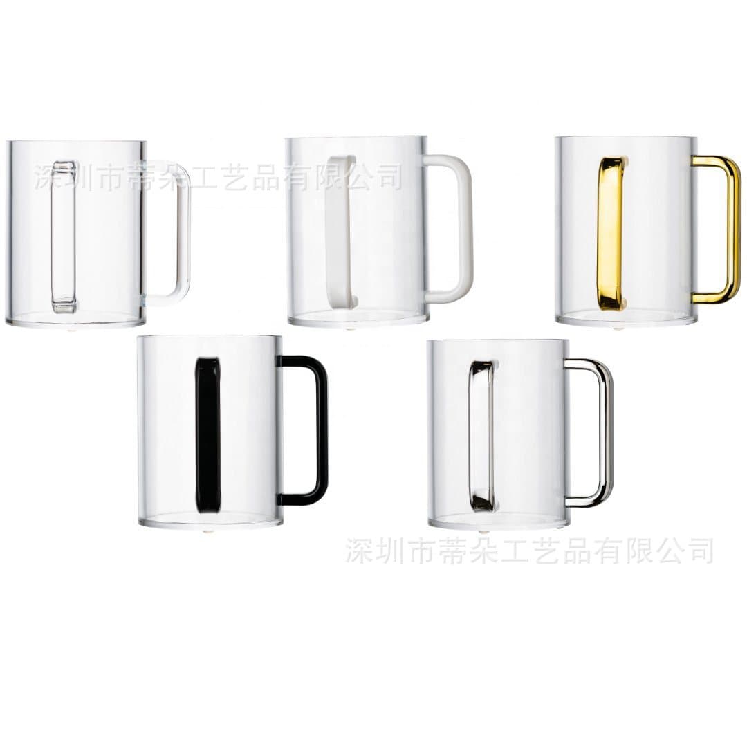 Cross-border Hot-selling Five Classic Acrylic Handwashing Cup and Double-handled Pitcher Set