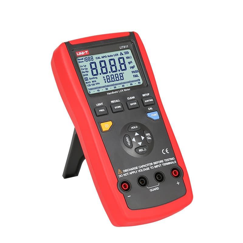 UNI-T UT611/UT612 Handheld Digital LCR Meter Capacitance Inductance Tester Calibration Bridge Meter