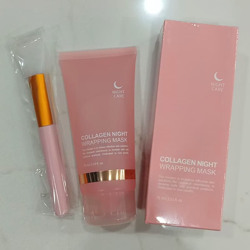 Cross-Border Peel-Off Mask Face Mask Collagen Hydrating Sleep Mask Apply Peel-Off Hydrating Mask