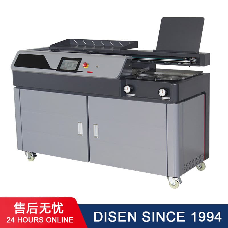 M60-A3 fully automatic wireless glue binding machine for book tenders automatic glue binding machine